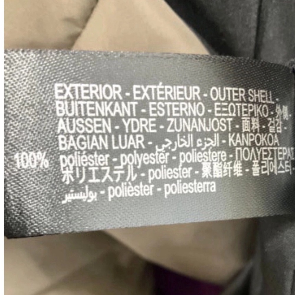 NWT ZARA WATER AND WIND PROTECTION SHORT QUILTED ANORAK SIZE LARGE - Picture 9 of 11